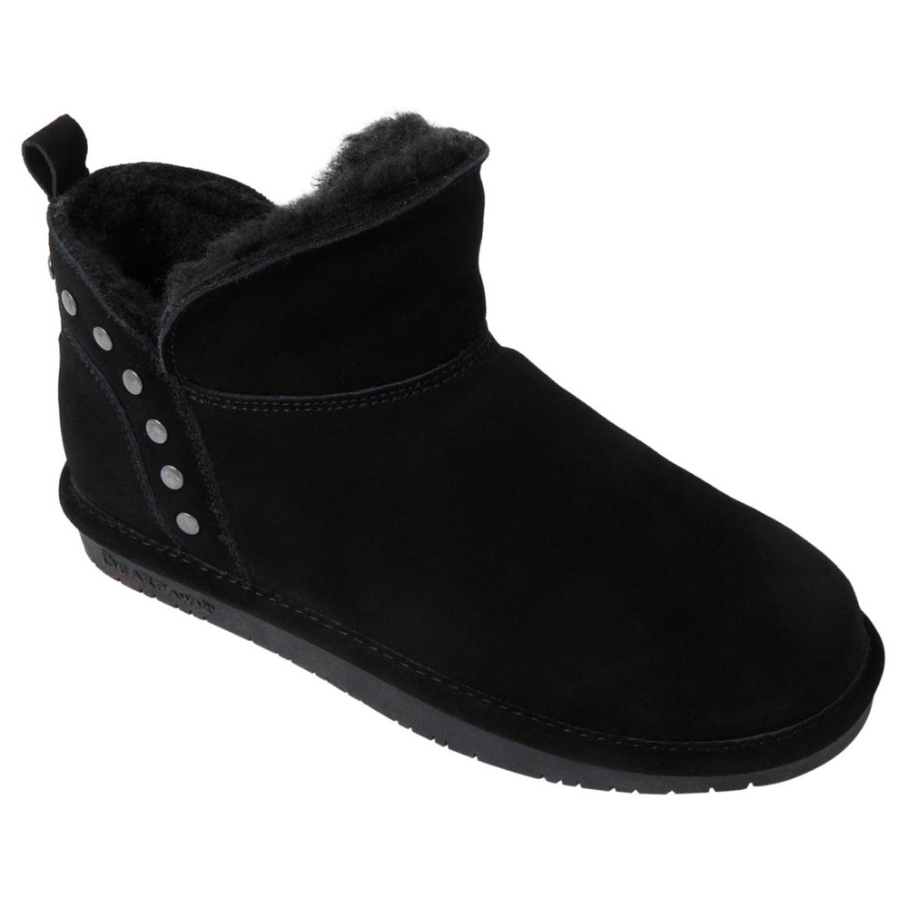 BEARPAW Annabelle studded black suede boots. Water & stain repellent. New w/ tag